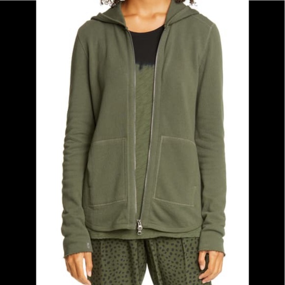 ATM Anthony Thomas Melillo Sweaters - ATM Anthony Thomas Melillo French Terry Full Zip Hoodie Jacket